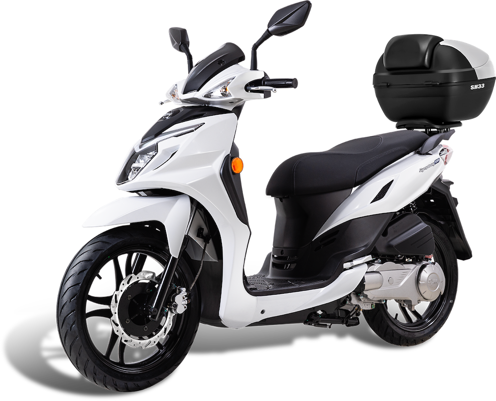 Scooter Sym Symphony SR bianco