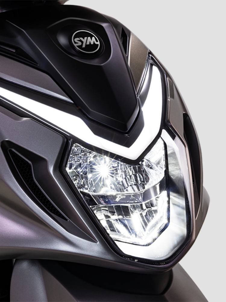 Faro anteriore full LED del Sym Symphony SR